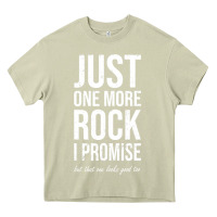 Mossy Rockhounds gear gift Just one more rock funny rockhounding Heavy Core Tee - SnappyArt