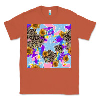 Copper stars and sunflowers seamless pattern Classic Tee - FaDigitalArtStudio