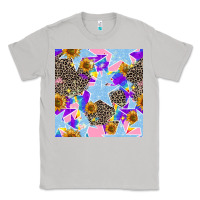 Moon Dust stars and sunflowers seamless pattern Classic Tee - FaDigitalArtStudio