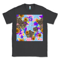 Smoke stars and sunflowers seamless pattern Classic Tee - FaDigitalArtStudio