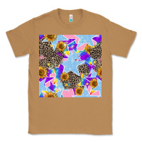Toasted Coconut stars and sunflowers seamless pattern Classic Tee - FaDigitalArtStudio