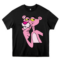 Black pink panther Heavy Core Tee - SnappyArt