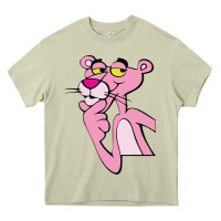 Mossy pink panther Heavy Core Tee - SnappyArt