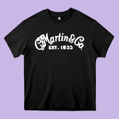 Martin Est 1983 Heavy Core Tee Designed By Snappyart