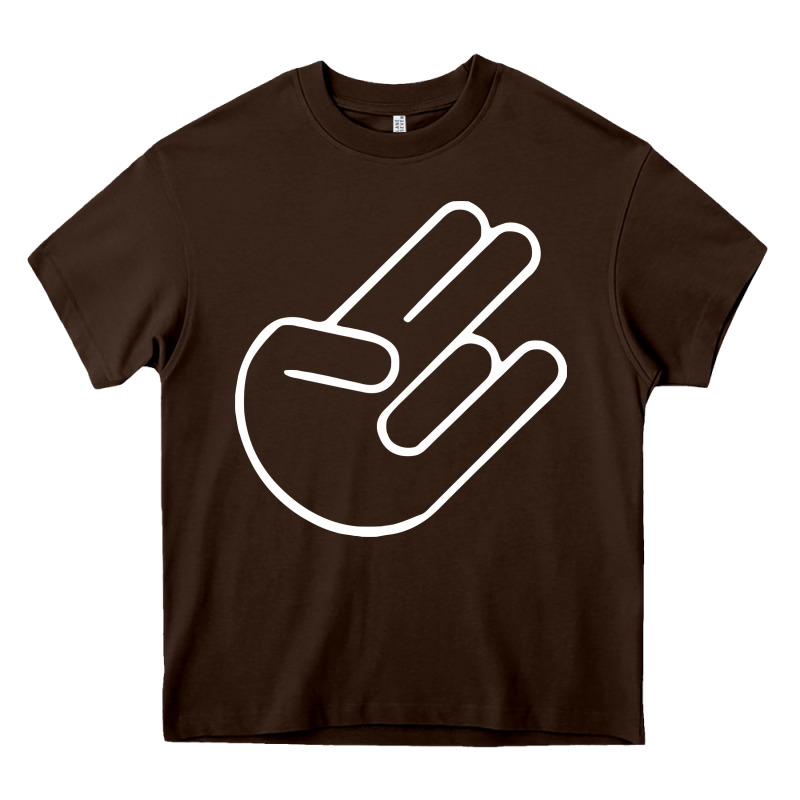 Shocker Hand Heavy Core Tee by SnappyArt | Teevron