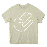 Mossy shocker hand Heavy Core Tee - SnappyArt