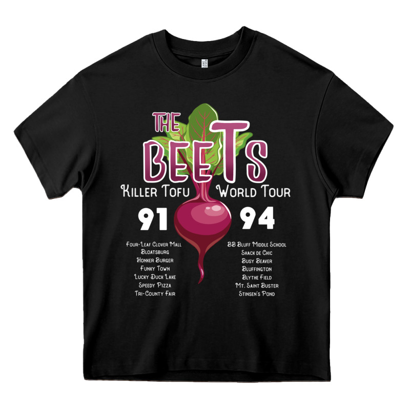 The Beets Killer Tofu World Tour For Friend Heavy Core Tee by SnappyArt | Teevron