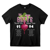 Black The Beets Killer Tofu World Tour for friend Heavy Core Tee - SnappyArt