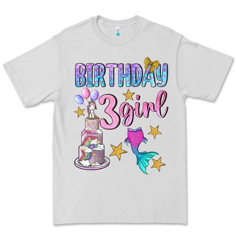 Birthday Girl 3 Premium Tee by BundleAndBundleShop | Teevron