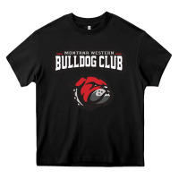 Black U of Montana Western (UMW) Heavy Core Tee - FloraArt