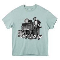 Arona the ghost and mr chicken green Heavy Core Tee - FloraArt