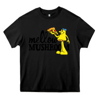 Black mellow mushroom restaurant Heavy Core Tee - FloraArt