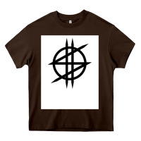 Chocolate Brown Synyster Gates Heavy Core Tee - FloraArt
