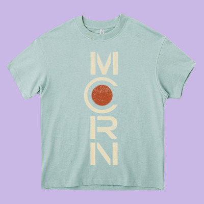 Vintage Mcrn Uniform Heavy Core Tee Designed By Floraart