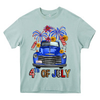 Arona Western Fourth Of July Truck Heavy Core Tee - FaDigitalArtStudio