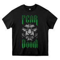 Black Fear Doom Heavy Core Tee - FloraArt