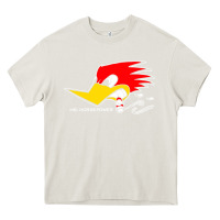 Cream mr horsepower clay smith cams cigar smoking woodpecker shirt for man f Heavy Core Tee - FloraArt