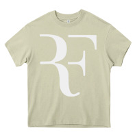 Mossy roger federer Heavy Core Tee - FloraArt