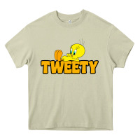 Mossy tweety Heavy Core Tee - FloraArt