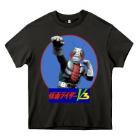 Asphalt KAMEN RIDER V3 PUNCH Heavy Core Tee - FloraArt