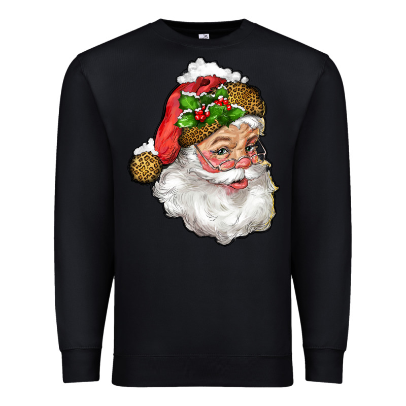 Santa With Snow Premium Sweatshirt by RanaPortraitStore | Teevron