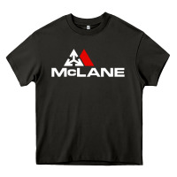 Asphalt cool mclane design Heavy Core Tee - FloraArt