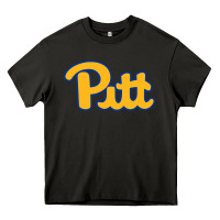 Asphalt Pitt Panthers Heavy Core Tee - FloraArt