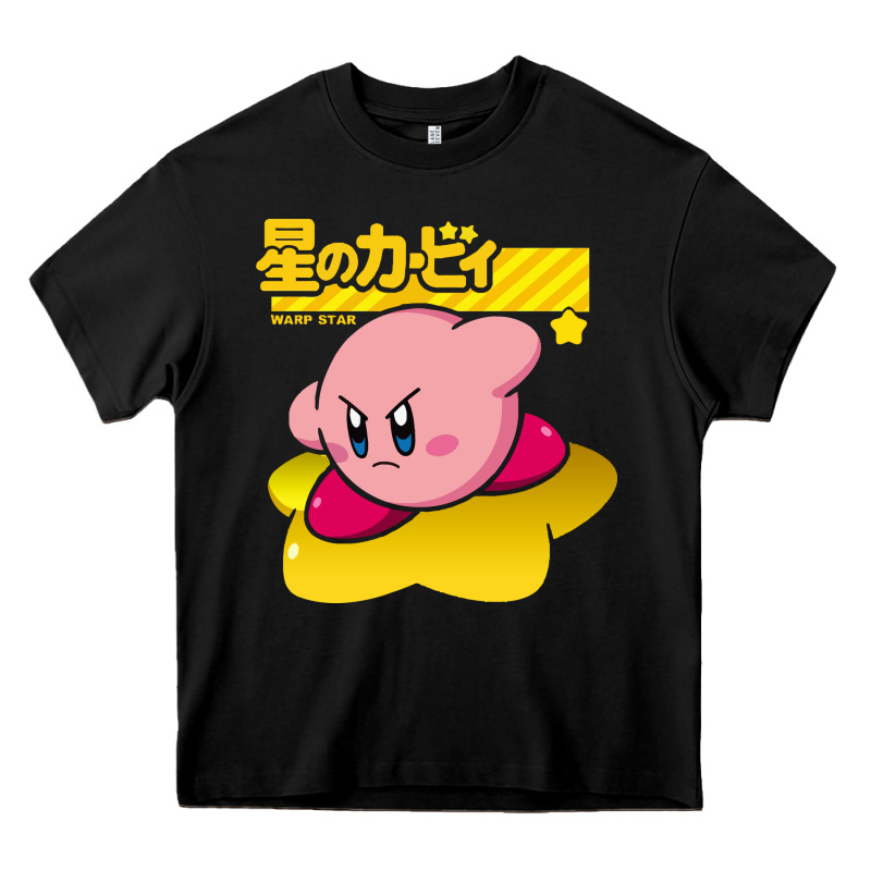 Kirby Men's Pink Heavy Core Tee by FloraArt | Teevron