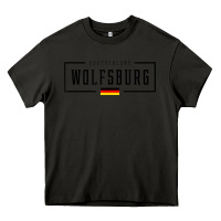 Asphalt wolfsburg deutschland germany german flag Heavy Core Tee - FloraArt
