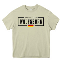 Mossy wolfsburg deutschland germany german flag Heavy Core Tee - FloraArt