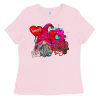 Bubblegum Pink happy valentine's day Ladies Tee - CowhideDigitalArt