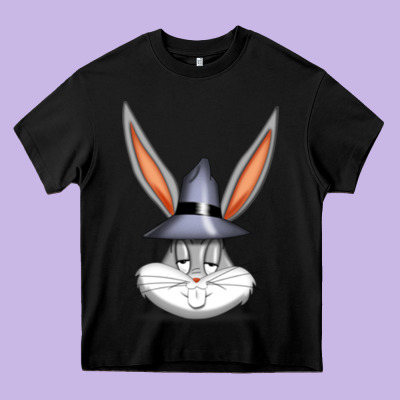 Bugs Bunny Heavy Core Tee Designed By Floraart