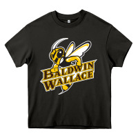 Asphalt baldwin wallace university yellowjackets Heavy Core Tee - FloraArt