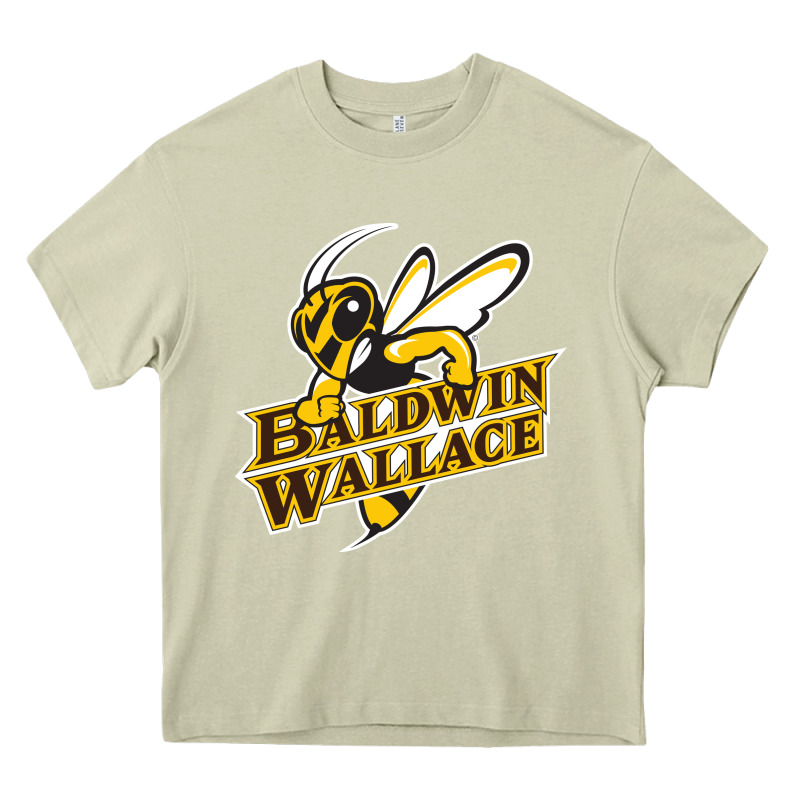 Baldwin Wallace University Yellowjackets Heavy Core Tee by FloraArt | Teevron