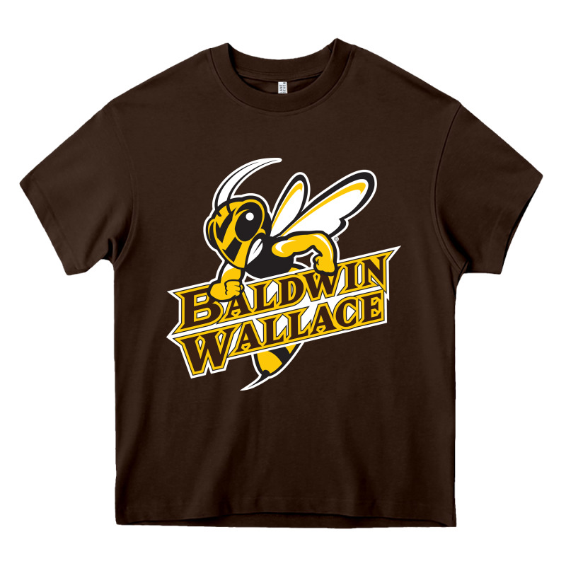 Baldwin Wallace University Yellowjackets Heavy Core Tee by FloraArt | Teevron