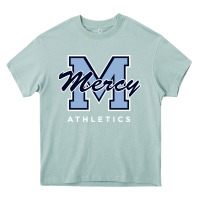 Arona mercy high school (burlingame, california) Heavy Core Tee - FloraArt