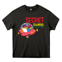 Asphalt Secret Squirrel  51 Heavy Core Tee - FloraArt