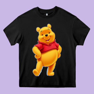 Pooh Heavy Core Tee Designed By Floraart