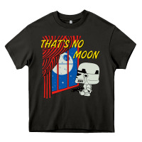 Asphalt thats no moon Heavy Core Tee - FloraArt