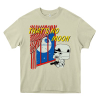 Mossy thats no moon Heavy Core Tee - FloraArt