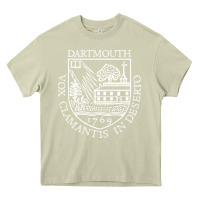 Mossy dartmouth newspaper Heavy Core Tee - FloraArt