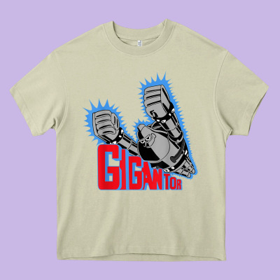 Gigantor Essentia Heavy Core Tee Designed By Floraart