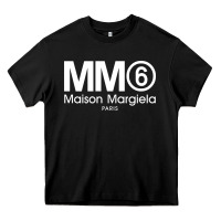 Black mm6 maison margiela Heavy Core Tee - FloraArt