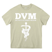 Mossy Doctor of Veterinary Medicine DVM Veterinarian Vet Tech Heavy Core Tee - FloraArt