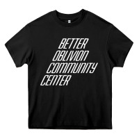 Black Better Oblivion Community Center Heavy Core Tee - FloraArt
