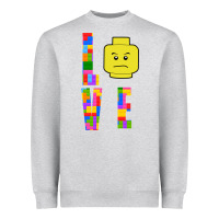 Heather Grey love Heavyweight Sweatshirt - Bettercallsaul