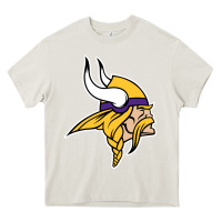 Cream Team Of Minnesota American Football Heavy Core Tee - FloraArt