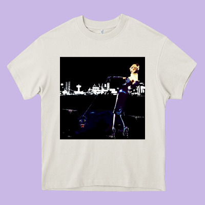 Roxy Poster Heavy Core Tee Designed By Floraart