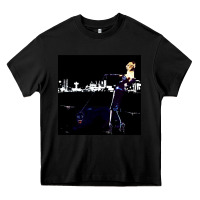 Black roxy poster Heavy Core Tee - FloraArt
