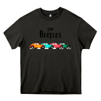 Asphalt beetles Heavy Core Tee - FloraArt